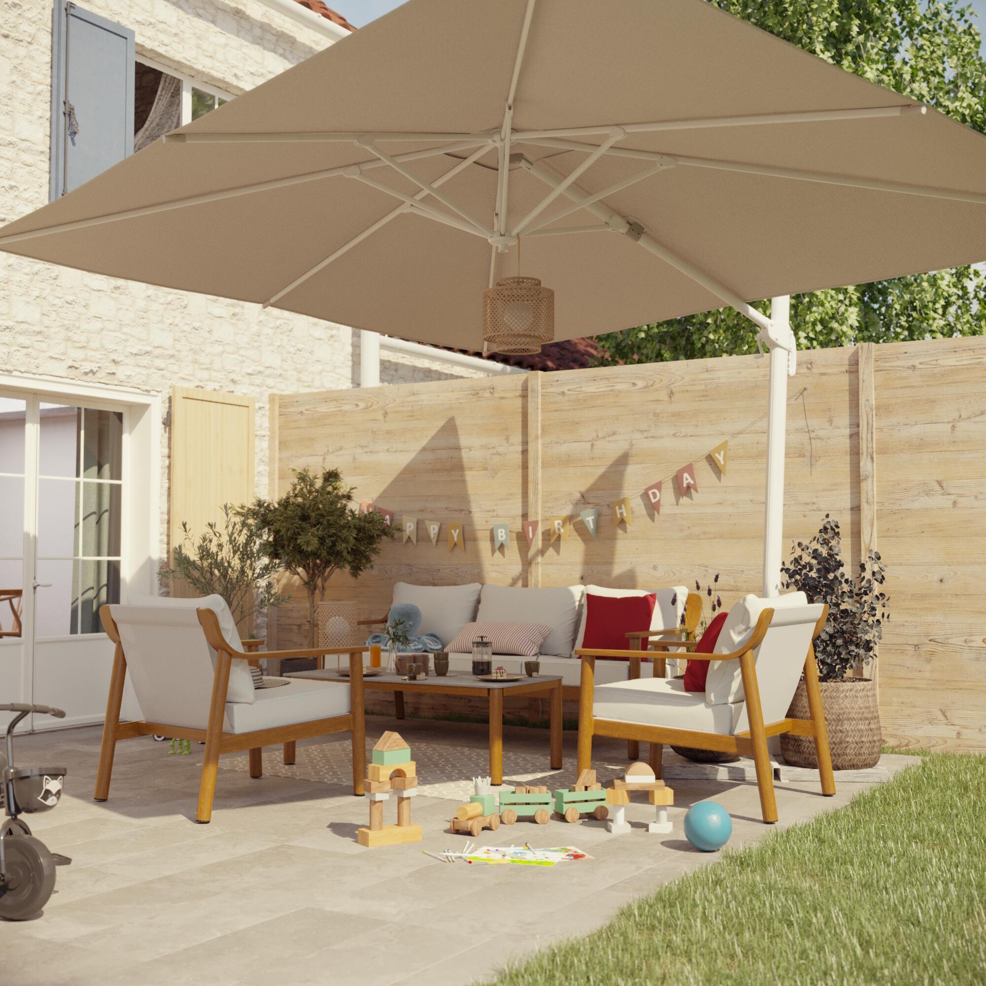 שמשית צד מדגם Aura 290x390, בצבע חום-אפור – Naterial Israel