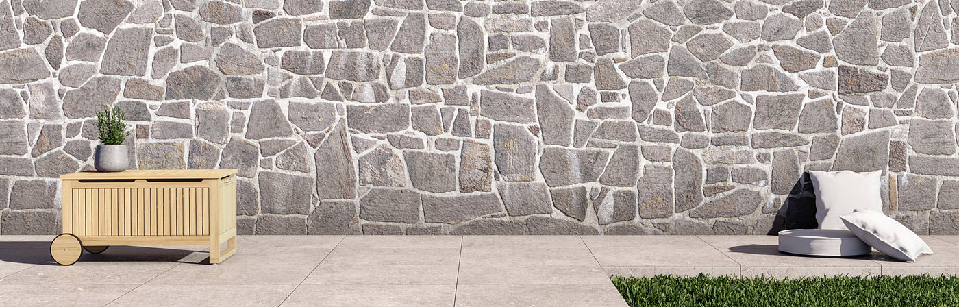 שידת אחסון עשויה מעץ שיטה וכריות לגינה